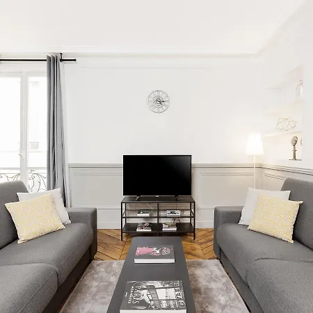 Apartment Livinparis - Luxury Ac 4 Bedrooms Opera Lafayette Ii Paris